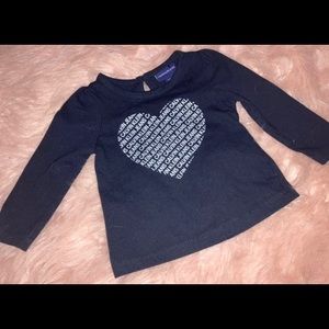 Baby girl shirt with vest